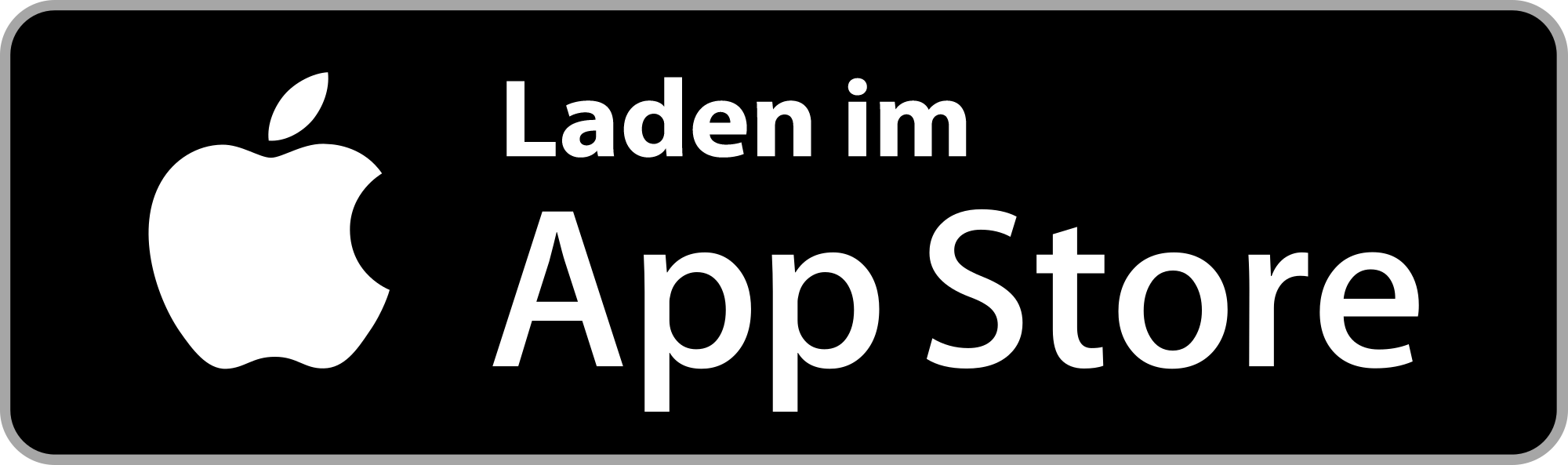 Button „Laden im Apple App Store“
